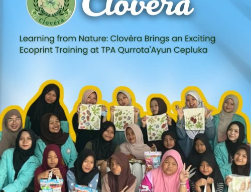 Learning from Nature: Clovéra Brings an Exciting Ecoprint Training at TPA Qurrota’Ayun Ceplukan